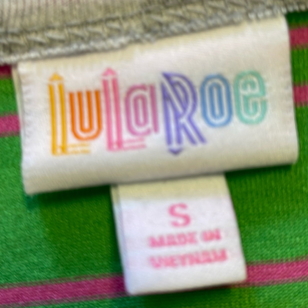 LulaRoe Striped Randy Top-#0302 - Picture 12 of 12